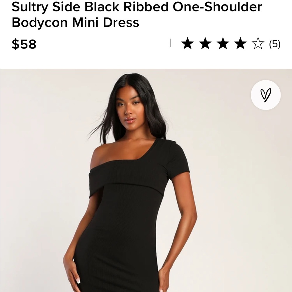NWT Lulu’s Black Dress